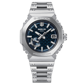 Montre Casio G-Shock MR-G MRG-B2100 44,4 mm Tough Solar Radio-pilotée Titane Cobarion Cadran Bleu