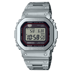 Montre Casio G-Shock MR-G MRG-B5000D 43,2 mm Tough Solar Radio-pilotée Numérique Titane Argent