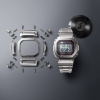 Montre Casio G-Shock MR-G MRG-B5000D 43,2 mm Tough Solar Radio-pilotée Numérique Titane Argent