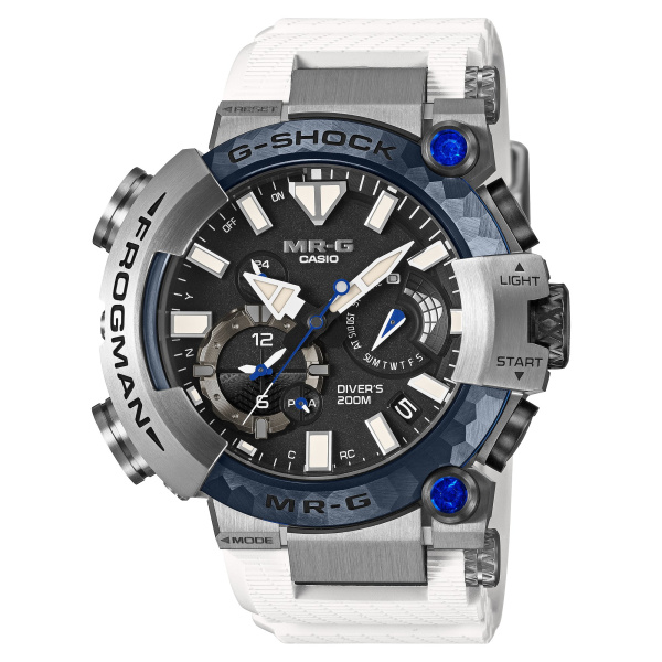 Montre Casio G-Shock MR-G Frogman MRG-BF1000EB 49,7 mm Plongée ISO 200 m Titane Cobarion Édition Limitée