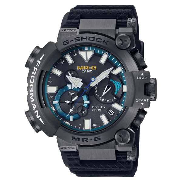 Montre Casio G-Shock MR-G Frogman MRG-BF1000R 49,7 mm Plongée ISO 200 m Titane Bracelet Caoutchouc Noir