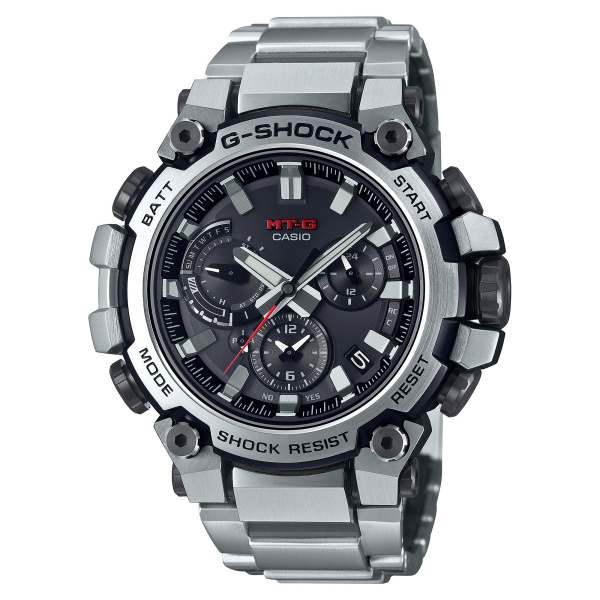 Montre Casio G-Shock MT-G MTG-B3000 50,9 mm Tough Solar Radio-pilotée Bluetooth Verre Saphir Bracelet Composite