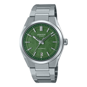 Montre Casio Edifice EFK-100 Automatique 39 mm Cadran Vert Bracelet Acier