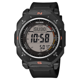 Montre Casio Pro Trek PRG-69 Solaire Triple Capteur Boîtier Octogonal Noire