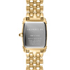 Montre Herbelin Art Déco 19,4 mm Quartz PVD Or Jaune Bracelet Double Tour Grain de Riz