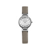 Montre Herbelin Lady H 26 mm Quartz Acier Cadran Guilloché Cuir Taupe
