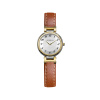 Montre Herbelin Lady H 26 mm Quartz Bicolore Cadran Guilloché Cuir Camel