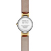 Montre Herbelin Lady H 26 mm Quartz Bicolore Cadran Guilloché Cuir Camel