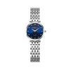 Montre Herbelin Epsilon 28 mm Quartz Cadran Bleu Soleillé Diamants Bracelet Acier