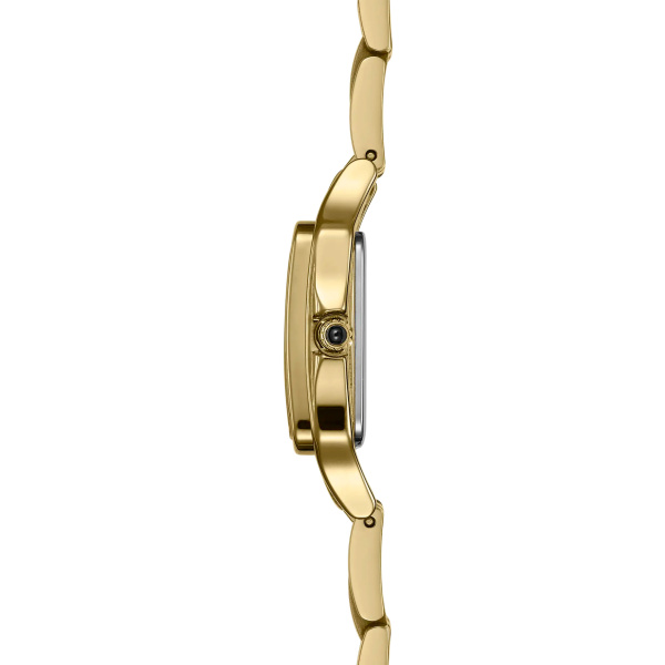 Montre Herbelin Luna Mini 20 mm Quartz Lunette Sertie 54 Diamants PVD Or Jaune