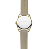 Montre Herbelin Équinoxe 28 mm Quartz PVD Or Jaune Chiffres Romains Cuir Taupe