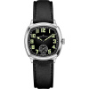 Montre Hamilton American Classic Cushion Mechanical 34 mm Cadran Noir Bracelet Cuir Noir