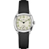Montre Hamilton American Classic Cushion Mechanical 30 mm Cadran Beige Bracelet Cuir Noir