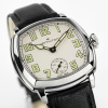 Montre Hamilton American Classic Cushion Mechanical 30 mm Cadran Beige Bracelet Cuir Noir