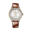 Montre Breitling Navitimer Automatic 36 Acier et Or Jaune Cadran Nacre Bracelet Alligator