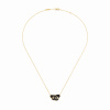 Collier Dinh Van Menottes Petit Modèle Or Jaune Onyx