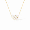 Collier Dinh Van Menottes Petit Modèle Or Jaune Nacre
