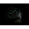 Montre Hamilton Khaki Field Mechanical Call of Duty Modern Warfare 4 38 mm PVD Noir Bracelet Textile Vert
