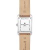 Montre Frederique Constant Classics Carrée Small Seconds 36 mm Quartz Cadran Noisette Bracelet Cuir Marron