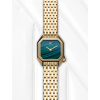 Montre MARCH LA.B Lady Mansart Malachite Bracelet Acier Doré