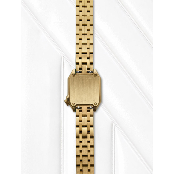 Montre MARCH LA.B Mini Mansart Malachite Bracelet Acier Doré
