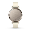 Montre Garmin Lily 2 35 mm Cream Gold & Bracelet Silicone Blanc Coco