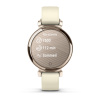 Montre Garmin Lily 2 35 mm Cream Gold & Bracelet Silicone Blanc Coco