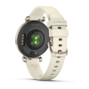 Montre Garmin Lily 2 35 mm Cream Gold & Bracelet Silicone Blanc Coco