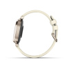 Montre Garmin Lily 2 35 mm Cream Gold & Bracelet Silicone Blanc Coco