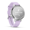 Montre Garmin Lily 2 Active 38 mm Silver & Bracelet Silicone Lilas