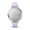Montre Garmin Lily 2 Active 38 mm Silver & Bracelet Silicone Lilas