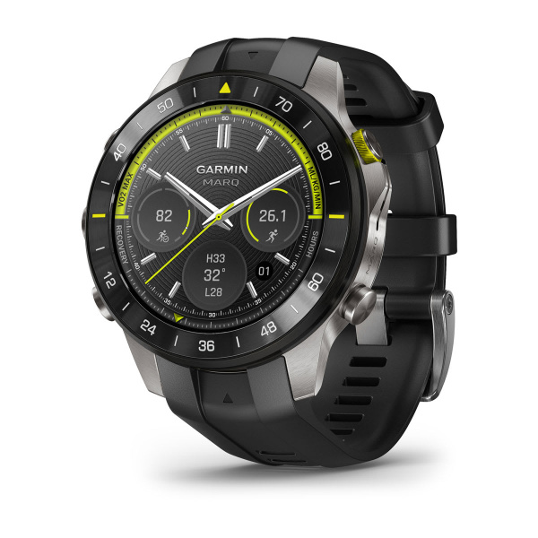 Montre Garmin MARQ Athlete (Gen 3) 47 mm Titane Bracelet Caoutchouc