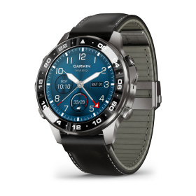Montre Garmin MARQ Aviator (Gen 3) 47 mm Titane Bracelet Cuir
