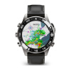 Montre Garmin MARQ Aviator (Gen 3) 47 mm Titane Bracelet Cuir