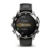 Montre Garmin MARQ Aviator (Gen 3) 47 mm Titane Bracelet Cuir