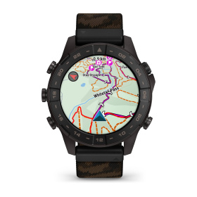 Montre Garmin MARQ Commander (Gen 3) 47 mm Titane Noir Bracelet Nylon