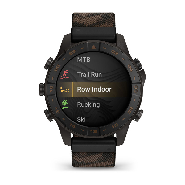 Montre Garmin MARQ Commander (Gen 3) 47 mm Titane Noir Bracelet Nylon