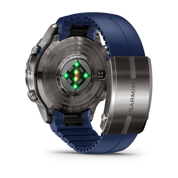 Montre Garmin MARQ Diver (Gen 3) 47 mm Titane Bracelet Caoutchouc