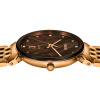 Montre Rado Florence Diamonds 38 mm Quartz Cadran Nacre Brune Ton Or Rose