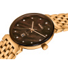 Montre Rado Florence Diamonds 30 mm Quartz Cadran Nacre Brune Ton Or Rose