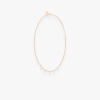 Collier Vanrycke Skin Tattoo S 42 cm or rose et 5 diamants