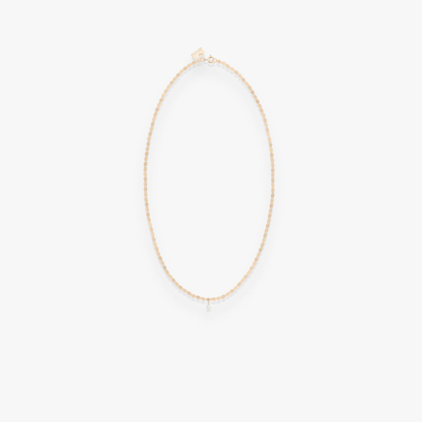 Collier Vanrycke Skin Tattoo M 40 cm or rose et diamant