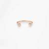 Bague Vanrycke Mademoiselle Else or rose et diamants