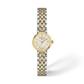 Montre Tissot Lovely Round 19,5 mm Quartz Nacre Bicolore Ton Or Jaune