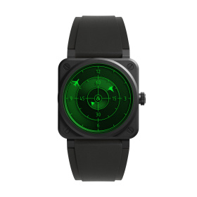 Montre Bell & Ross BR-03 Green Radar Ceramic 41 mm Édition Limitée