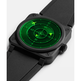 Montre Bell & Ross BR-03 Green Radar Ceramic 41 mm Édition Limitée