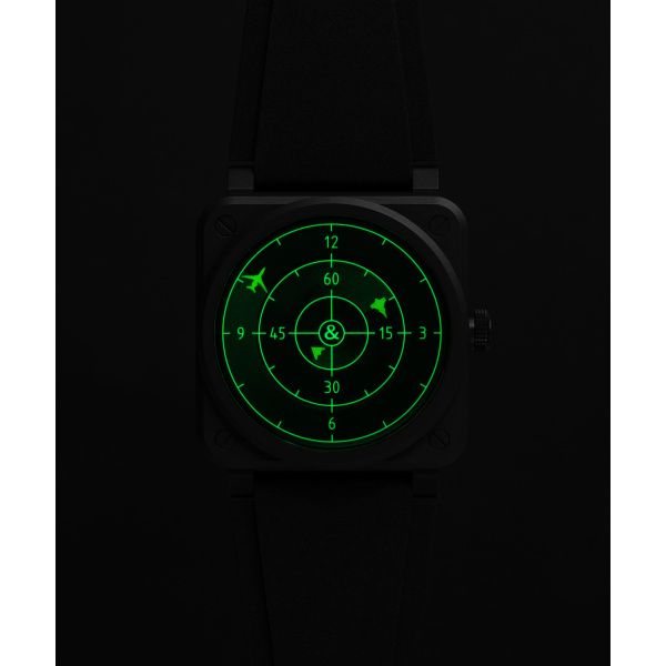 Montre Bell & Ross BR-03 Green Radar Ceramic 41 mm Édition Limitée