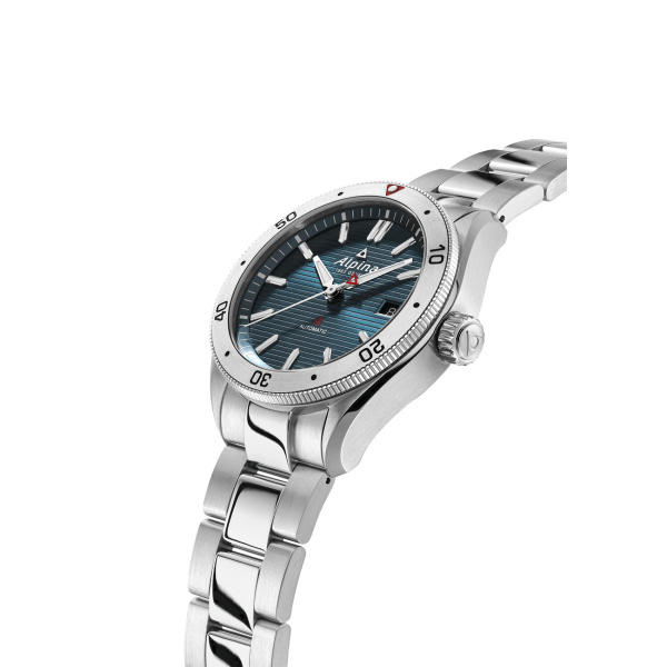Montre Alpina Alpiner 4 Automatic 40 mm Cadran Bleu Bracelet Acier