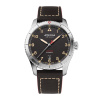 Montre Alpina Startimer Pilot Automatic 41 mm Cadran Noir Bracelet Cuir