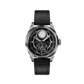 Montre Yema Spacegraf Heure Sidérale Tourbillon Volant CMM.32 42 mm Titane Édition Limitée